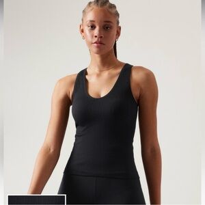 Athleta Aurora Seamless Tank - black size small